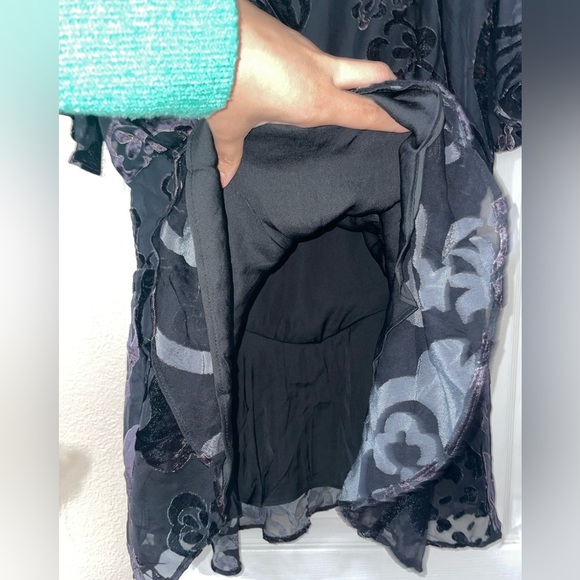 NWT Free People Manuka Burnout Velvet Mini Dress - Picture 5 of 8